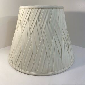 Vintage Silk Empire Cream Lamp Shade